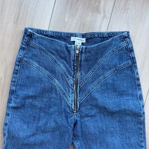 Good American Front Zipper Jeans ✨